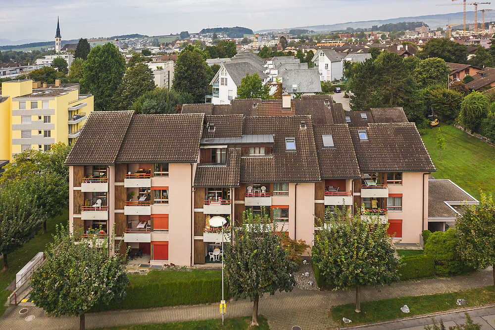 Energetische Sanierung an der Mugerenstrasse 5